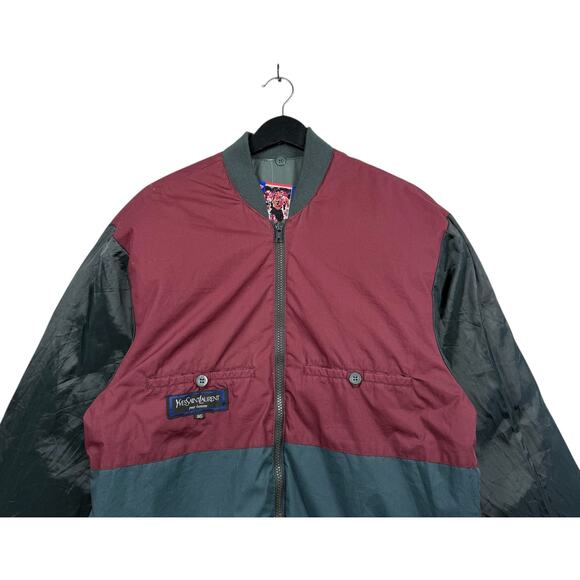 Vintage Yves Saint Laurent Full Zip Light Jacket XL - Picture 2 of 6